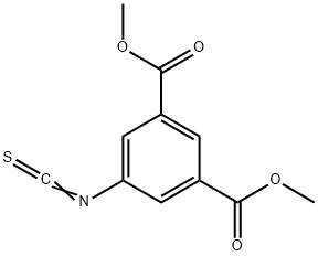 5-Isothiocyanato-1,3-benzenedicarboxylic acid dimethyl ester 구조식 이미지