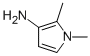 1H-Pyrrol-3-amine,1,2-dimethyl-(9CI) Structure
