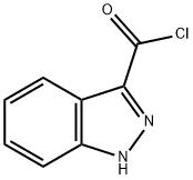 1H-INDAZOLE-3-CARBONYL CHLORIDE Structure
