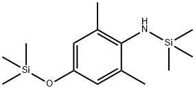 N-[2,6-Dimethyl-4-[(trimethylsilyl)oxy]phenyl]-1,1,1-trimethylsilanamine Structure