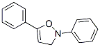 Dihydro-2,5-diphenylisoxazole Structure