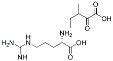 L-아르기닌모노(3-메틸-2-옥소발레레이트) 구조식 이미지