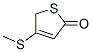 4-Methylthiothiophen-2(5H)-one Structure