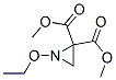 2,2-Aziridinedicarboxylicacid,1-ethoxy-,dimethylester(9CI) 구조식 이미지