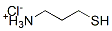 (3-mercaptopropyl)ammonium chloride Structure