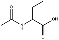 N-ACETYL-DL-2-AMINO-N-BUTYRIC ACID Structure