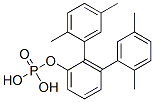 Phosphoric acid bis(2,5-dimethylphenyl)phenyl ester Structure