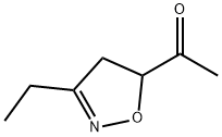 Ethanone, 1-(3-ethyl-4,5-dihydro-5-isoxazolyl)- (9CI) Structure