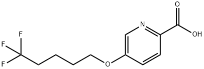 5-Trifluoropentoxypicolinic acid Structure