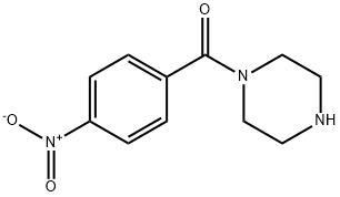 (4-NITRO-PHENYL)-PIPERAZIN-1-YL-METHANONE 구조식 이미지