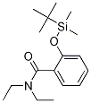 BenzaMide, 2-[[(1,1-diMethylethyl)diMethylsilyl]oxy]-N,N-diethyl- 구조식 이미지