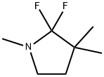 Pyrrolidine, 2,2-difluoro-1,3,3-trimethyl- (9CI) Structure