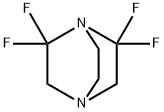 1,4-Diazabicyclo[2.2.2]octane,2,2,6,6-tetrafluoro-(9CI) Structure