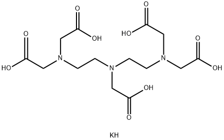 Glycine, N,N-bis2-bis(carboxymethyl)aminoethyl-, pentapotassium salt Structure