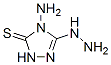 4-amino-5-hydrazinyl-2H-1,2,4-triazole-3-thione 구조식 이미지