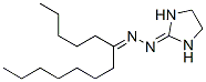 Tridecan-6-one (imidazolidin-2-ylidene)hydrazone 구조식 이미지
