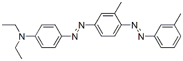 N,N-Diethyl-4-[[3-methyl-4-[(3-methylphenyl)azo]phenyl]azo]benzenamine Structure