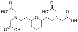 2,6-bis(aminoethyl)tetrahydropyran-N,N,N',N'-tetraacetic acid Structure