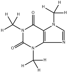 CAFFEINE-D9 (1,3,7-TRIMETHYL-D9) Structure