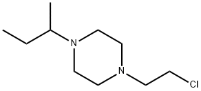 1-(2-BUTYL)-4-(2-CHLORO-ETHYL)-PIPERAZINE X 2 HCL Structure