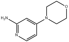4-Morpholin-4-ylpyridin-2-amine 구조식 이미지