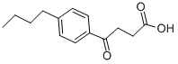 4-(4-N-BUTYLPHENYL)-4-OXOBUTYRIC ACID Structure