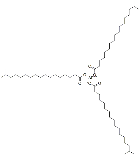 ALUMINUM ISOSTEARATE Structure