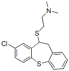 8-Chloro-10-[[2-(dimethylamino)ethyl]thio]-10,11-dihydrodibenzo[b,f]thiepin Structure