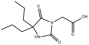 (2,5-DIOXO-4,4-DIPROPYLIMIDAZOLIDIN-1-YL)아세틱산 구조식 이미지