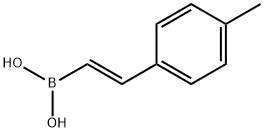 TRANS-2-(4-METHYLPHENYL)VINYLBORONIC AC& 구조식 이미지