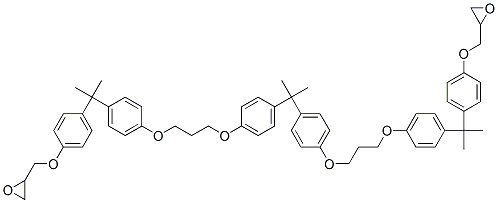 221METHYLETHYLIDENEBIS41PHENYLENEOXY31프로판 구조식 이미지