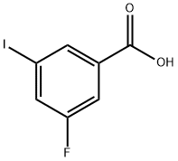 3-FLUORO-5-IODOBENZOIC ACID Structure