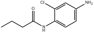 N-(4-amino-2-chlorophenyl)butanamide Structure