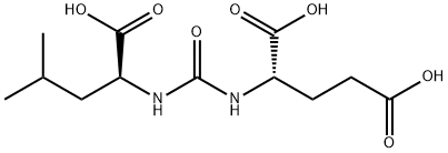 N-[[[(1S)-1-CARBOXY-3-메틸부틸]아미노]카르보닐]-L-글루타민산 구조식 이미지
