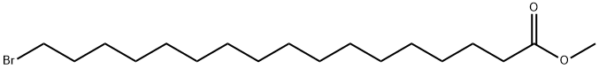 17-BROMOHEPTADECANOIC ACID-METHYL ESTER Structure