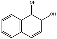 1,2-dihydroxy-1,2-dihydronaphthalene Structure