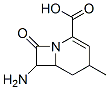 1-Azabicyclo[4.2.0]oct-2-ene-2-carboxylicacid,7-amino-4-methyl-8-oxo-, 구조식 이미지