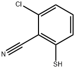 2-Chloro-6-mercapto benzonitrile Structure