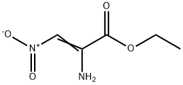 2-Propenoic  acid,  2-amino-3-nitro-,  ethyl  ester Structure