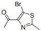 Ethanone, 1-(5-bromo-2-methyl-4-thiazolyl)- (9CI) 구조식 이미지