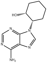 Cyclohexanol, 2-(6-amino-9h-purin-9-yl)-, cis- Structure