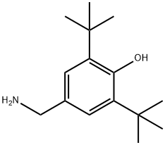 3,5-DI-TERT-부틸-4-하이드록시벤질아민 구조식 이미지