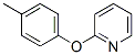 (4-Methylphenoxy)pyridine Structure