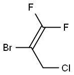 Bromochlorodifluoro-1-propene Structure