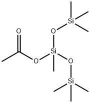 1,1,1,2,3,3,3-HEPTAMETHYLACETOXYTRISILOXANE Structure