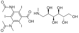 methylglucamine metrizoate Structure