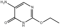 4(1H)-Pyrimidinone, 5-amino-2-ethoxy- (9CI) 구조식 이미지