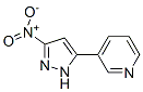 3-Nitro-5-(3-pyridyl)-1H-pyrazole Structure