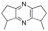 1,7-디메틸-2,3,6,7-테트라히드로-1H,5H-비스시클로펜타피라진 구조식 이미지