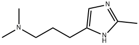 1H-이미다졸-4-프로판아민,N,N,2-트리메틸-(9CI) 구조식 이미지